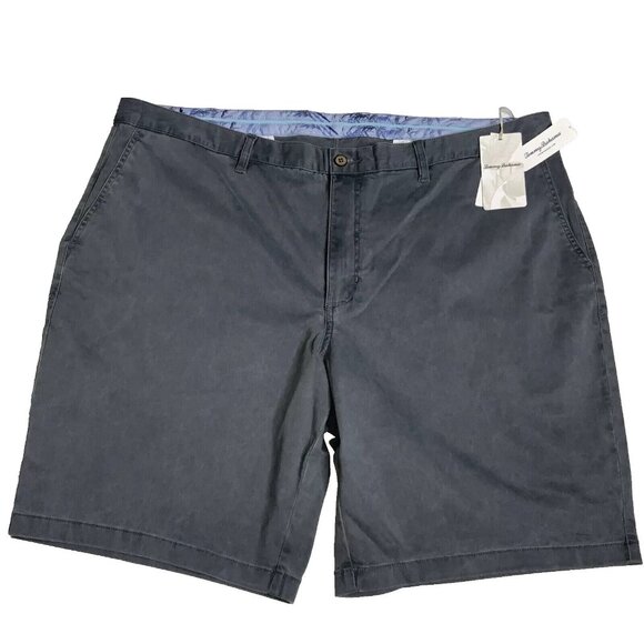 Tommy Bahama Other - Tommy Bahama Mens Big & Tall 50RG Fog Grey Stretch 9” Boracay Chino Shorts